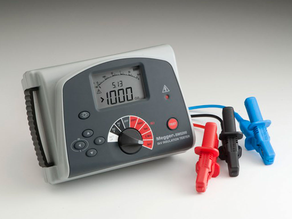 BM5200,megger,<a href='http://www.bangwoyin.com/tongyi.html'>絕緣電阻</a>測試儀