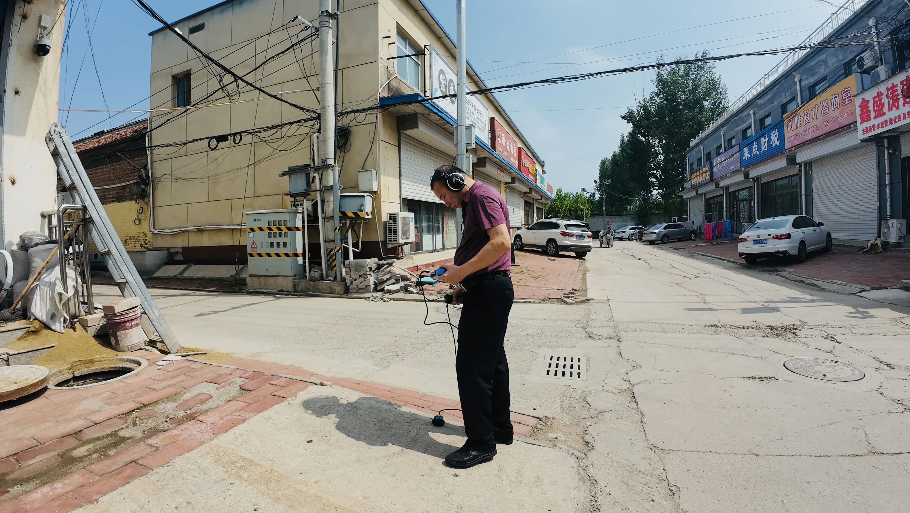 老舊小區(qū)聽漏儀