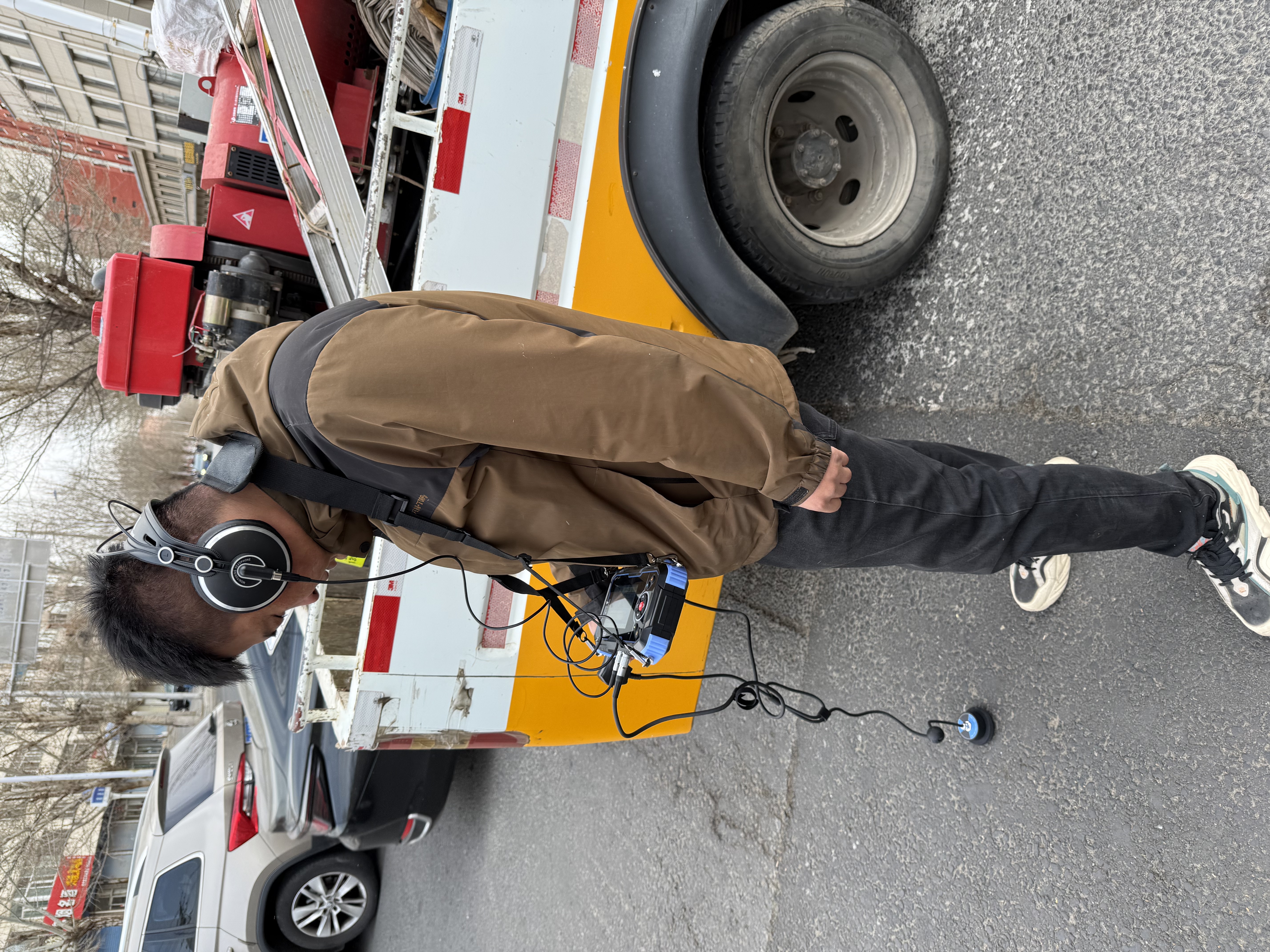 聽漏儀測試現(xiàn)場