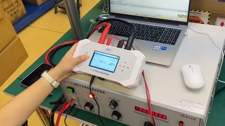 微歐計(jì)測(cè)試使用現(xiàn)場(chǎng)